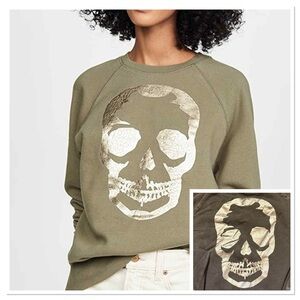 Zadig & Voltaire Skull Graphic Sweatshirt